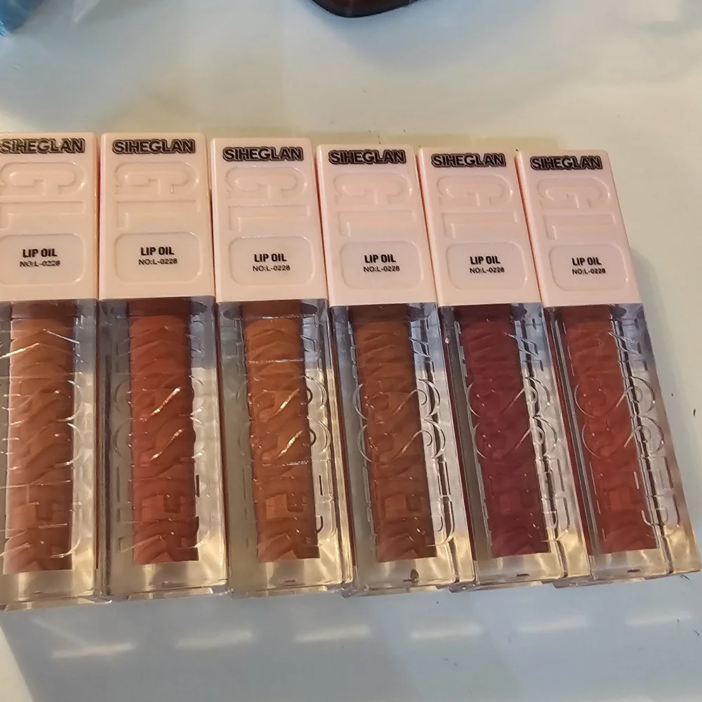 Sheglan Neutral & Rose Lip Oil Set - 6-Pack